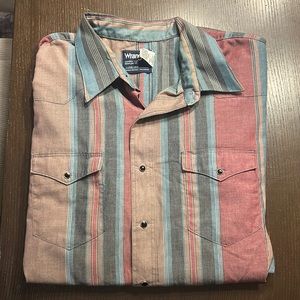 Men’s Vintage Wrangler Pearl Snap